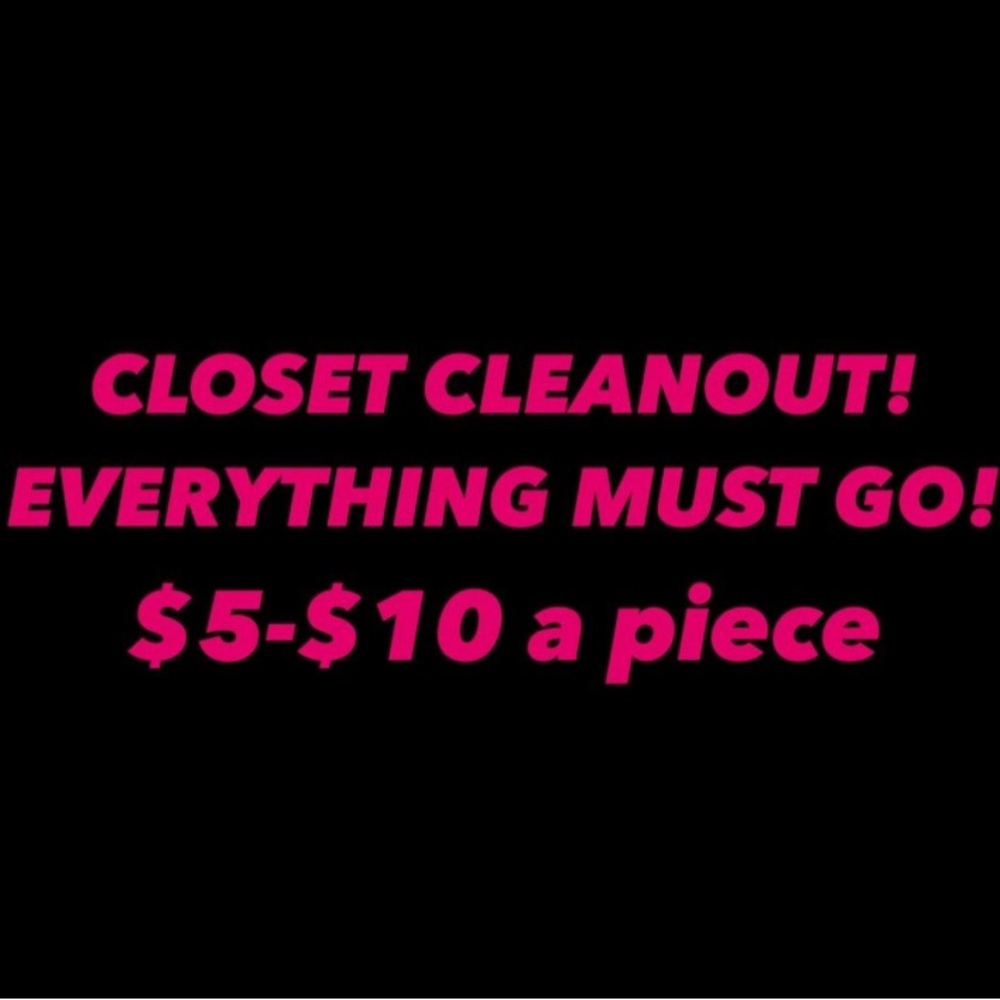 Everything must go ♥️